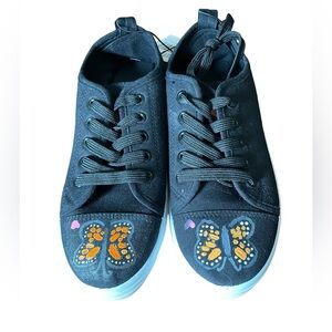 Sole Mates black sneakers - size M 7/8